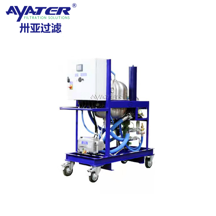 卅亞過濾HNP200移動(dòng)式油液凈化機(jī)真空凈油機(jī)