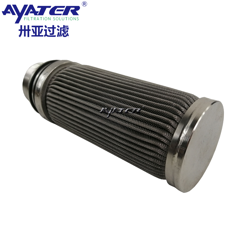 卅亞過濾金屬燒結(jié)氈濾芯65X150MM