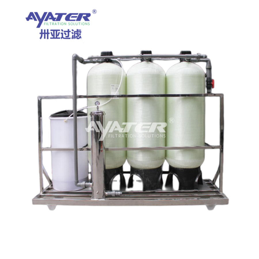 卅亞過濾處理量4噸每小時(shí)軟化水設(shè)備 水質(zhì)軟化過濾器