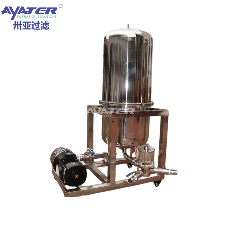 卅亞過(guò)濾 不銹鋼全自動(dòng)濾餅層燭式過(guò)濾器 小型水處理設(shè)備
